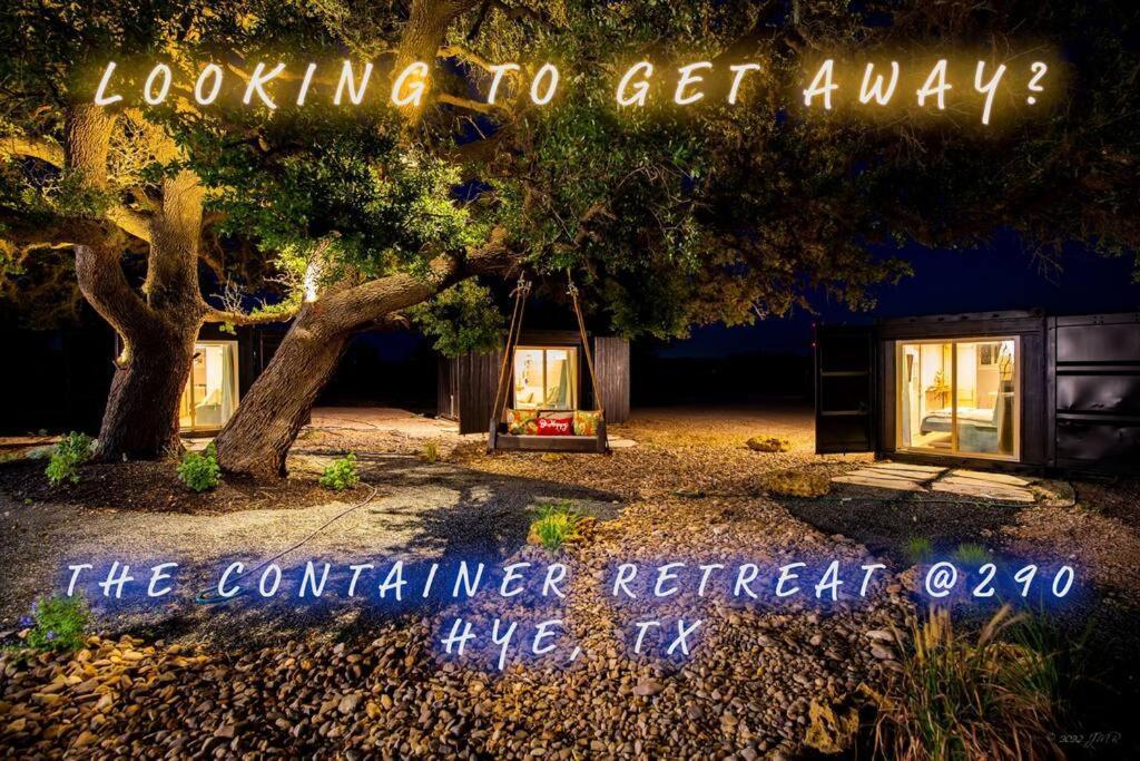 הוילה Hye The Container Retreat @ 290 Wine Trail #7 Groups Welcome! מראה חיצוני תמונה